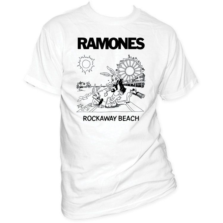 Ramones Rockaway Beach T shirt Men Sizes top rock away  