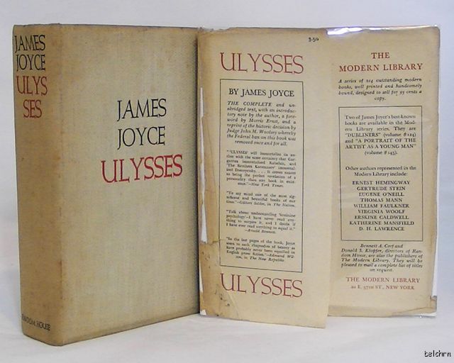 Ulysses   James Joyce   1934   American Edition   Classic   Ships Free 
