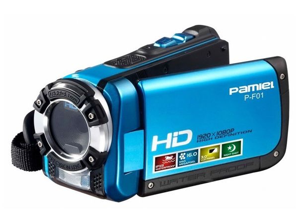 Water proof 1920X1080P HD Digital Video Camcorder camera DV Bule
