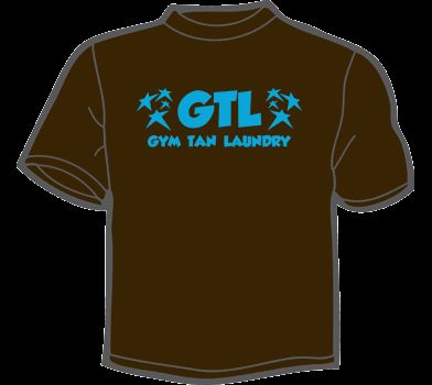 GTL GYM TAN LAUNDRY T Shirt WOMENS jersey shore dvd 1 2  