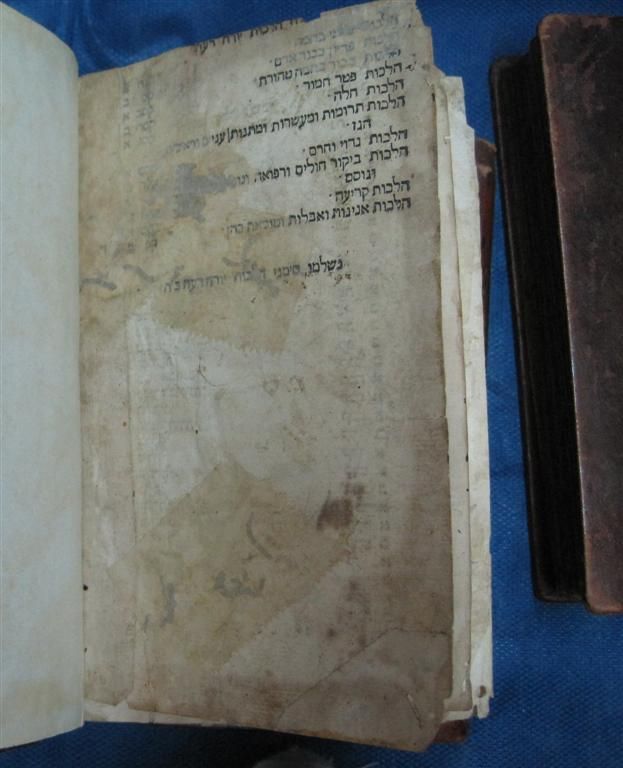 Venice 1593 1594 Complete set of Shulchan Aruch with Mapa   judaica 