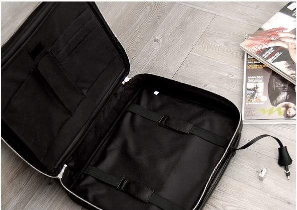 Mens Laptop Notebook Case Briefcase Shoulder Bag M012H  