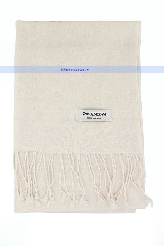 Fashion Soft Pashmina/Cashmere/100% Wool Shawl/Scarf/Wrap  