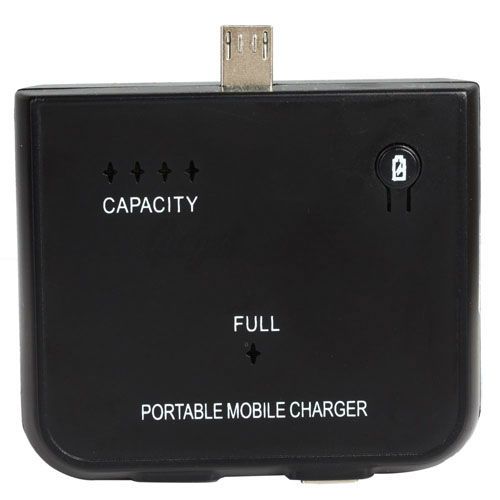 1500mAh Portable Mobile Backup Battery Charger for Blackberry 9900 