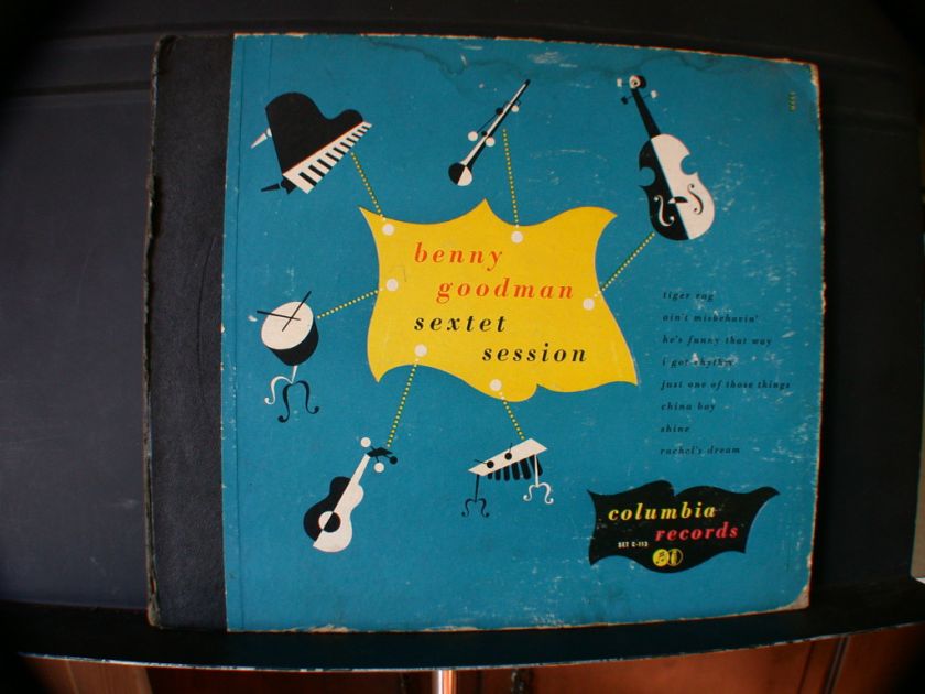 78 rpm COLUMBIA SEXTET SESSION Benny Goodman JAZZ 4 Record Set  