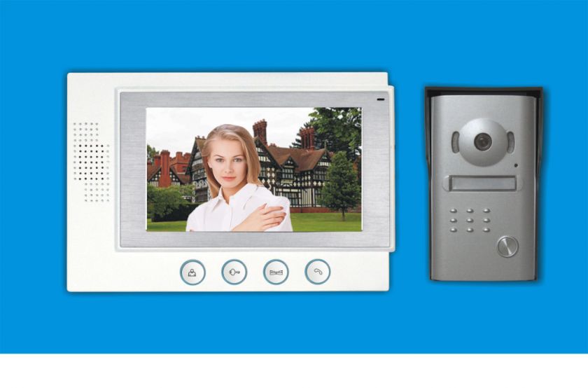 video door phone intercom 7 display Sharp Lens RL 06M brand new, US 