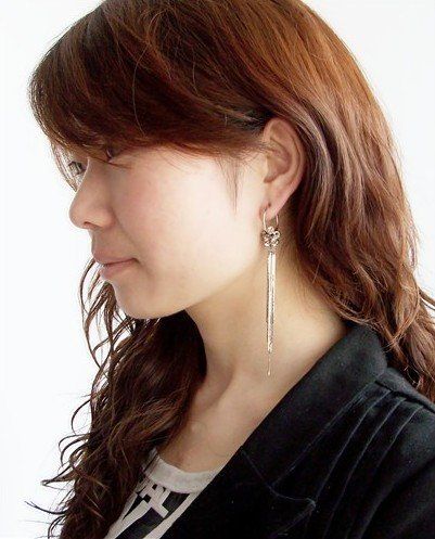 L4451 New Fashion Jewelry Womens fashion beautiful tassel earring 