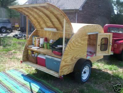 My finished 5 ft by 8 ft Teardrop Camper costs me about $600 . and 